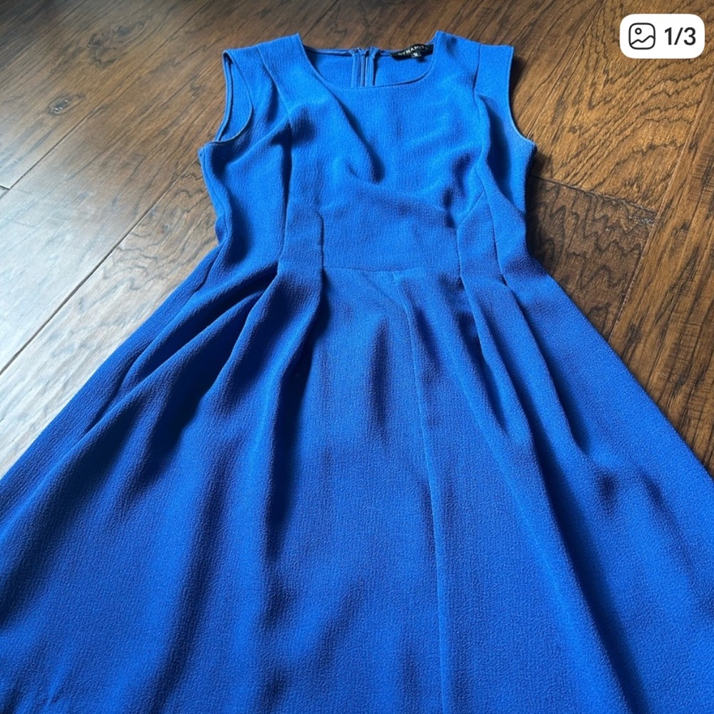 Dynamite Royal Blue Midi Dress